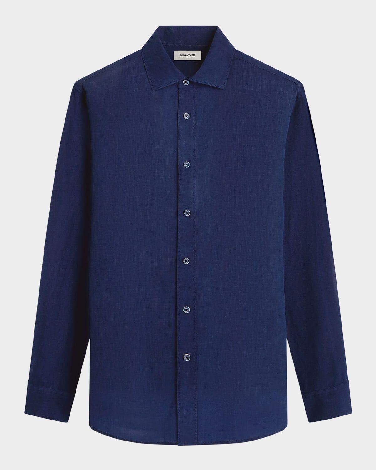 Men & apos;s Axel Long-Sleeve Linen Sport Shirt