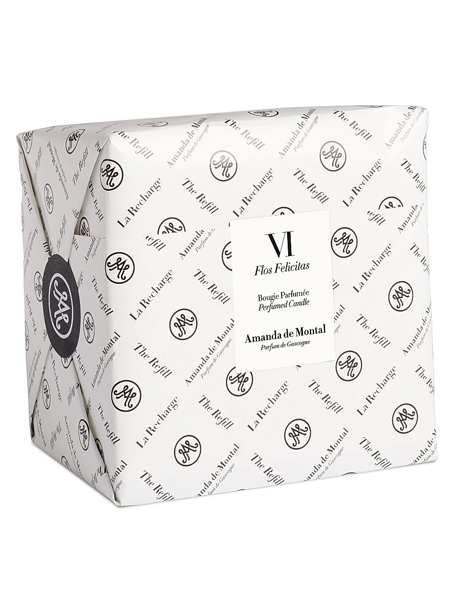 Amanda de Montal VI Flos Felicitas Indoor/Outdoor Candle Refill - White