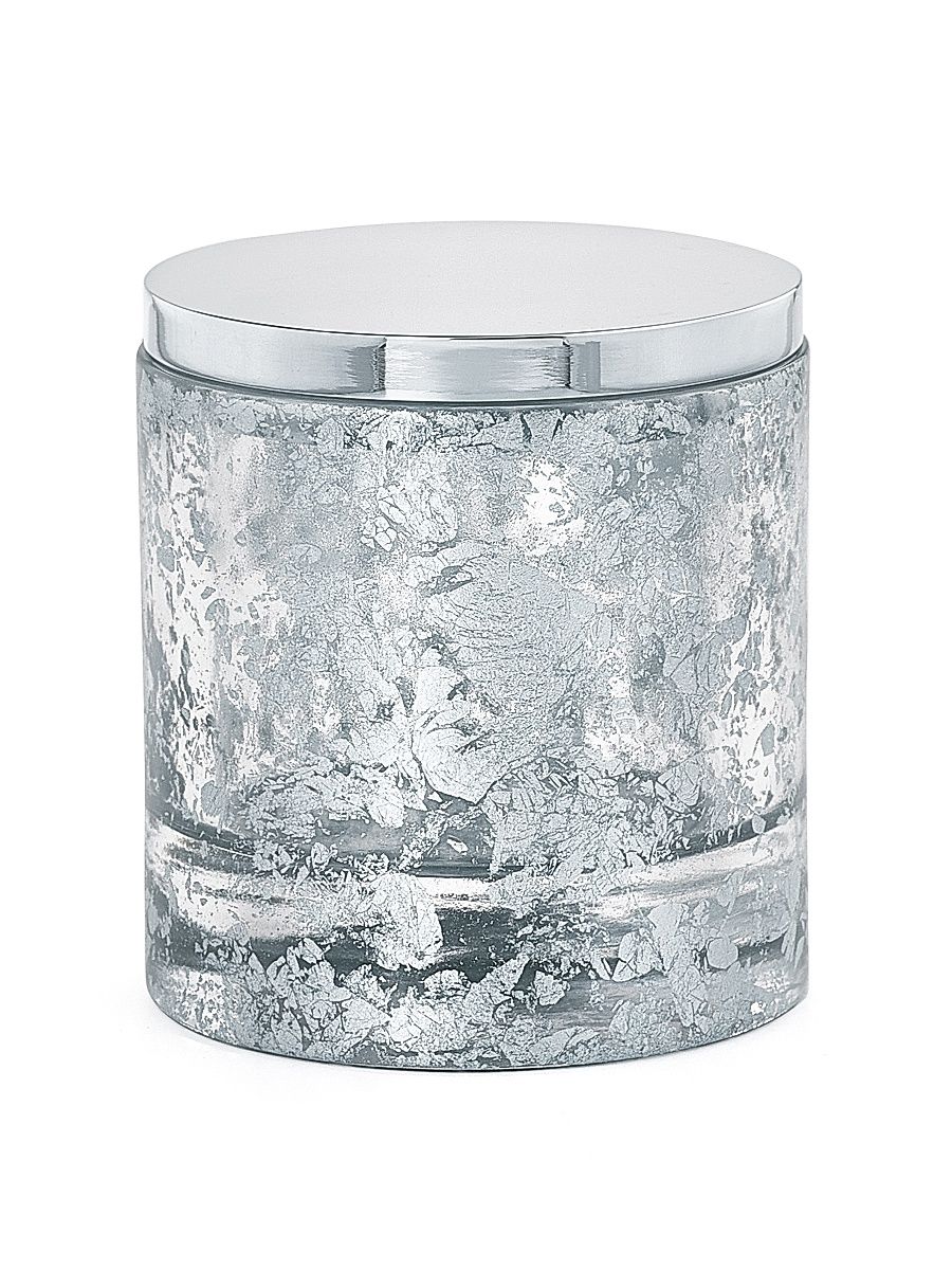 Lydia Silver Lidded Canister - Silver