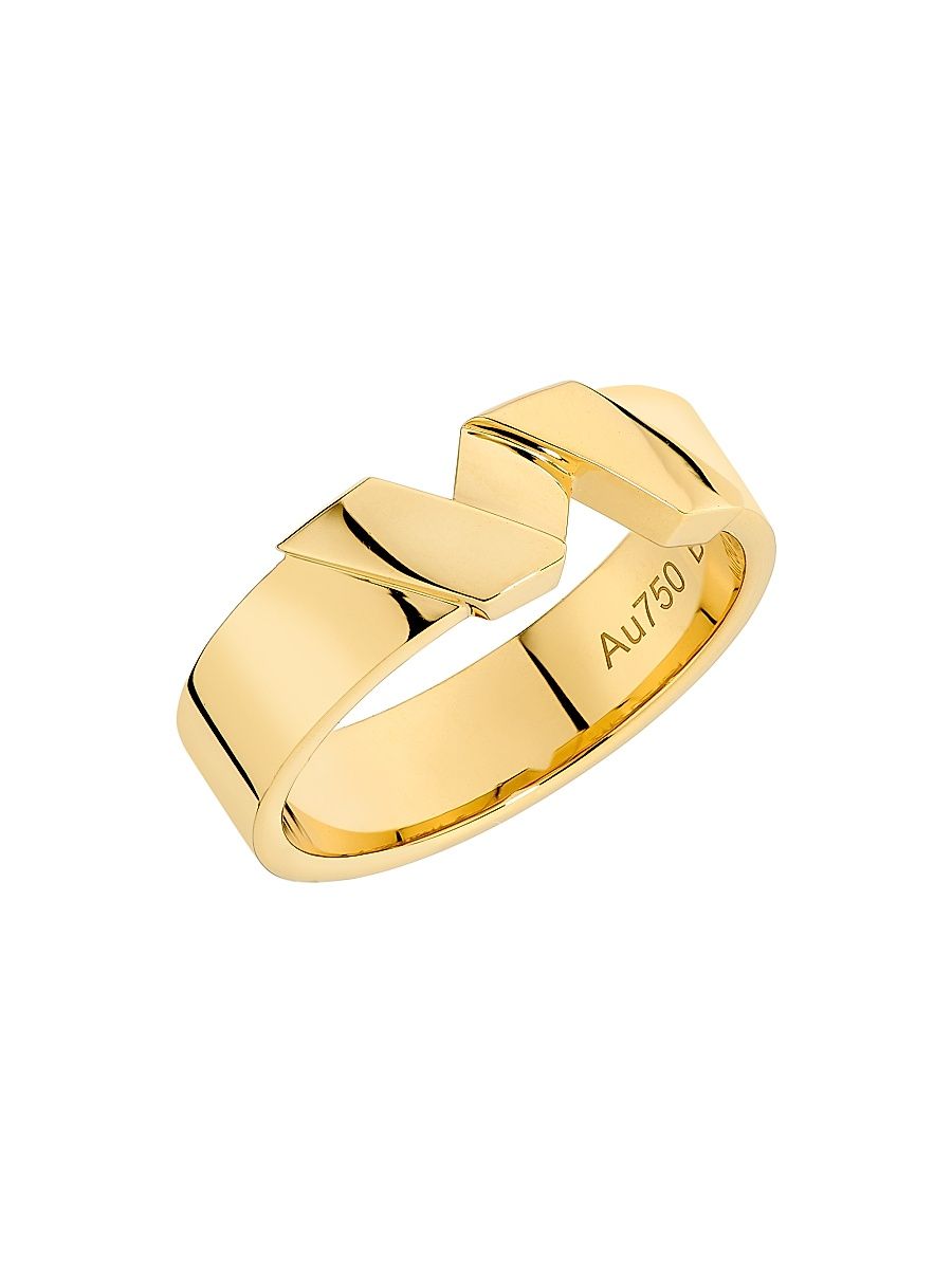 Women's Helix 18K Yellow Gold Ring - Yellow Gold - Size 6