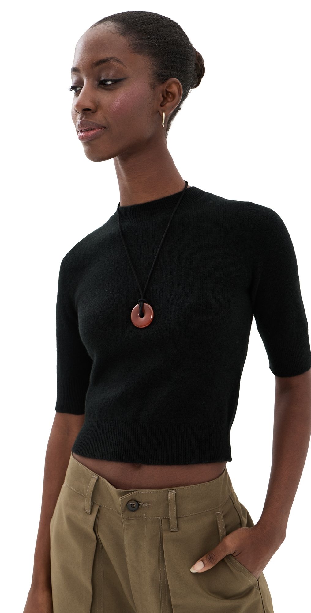 Le Kasha Chypre Cashmere Sweater Black M