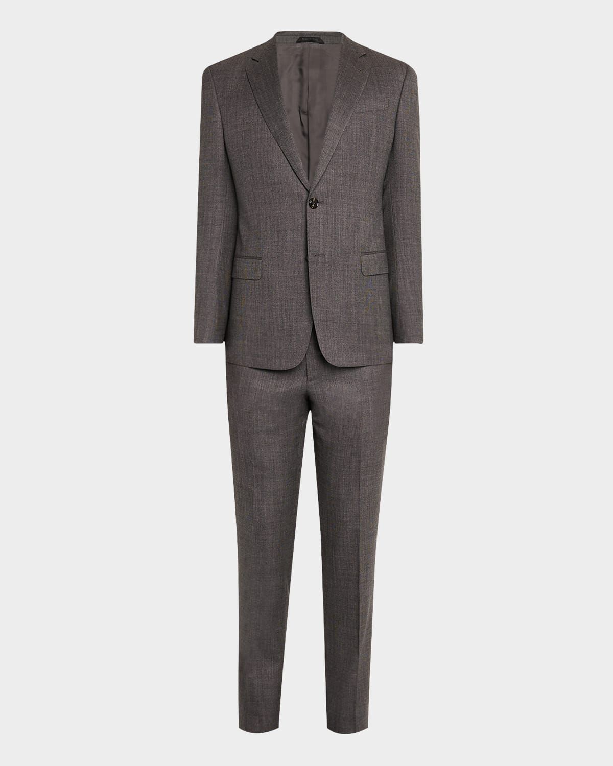 Men & apos;s Micro-Dot Wool-Blend Suit