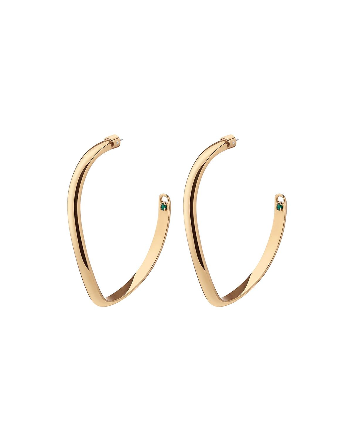 Calypso Curve Hoop Earrings