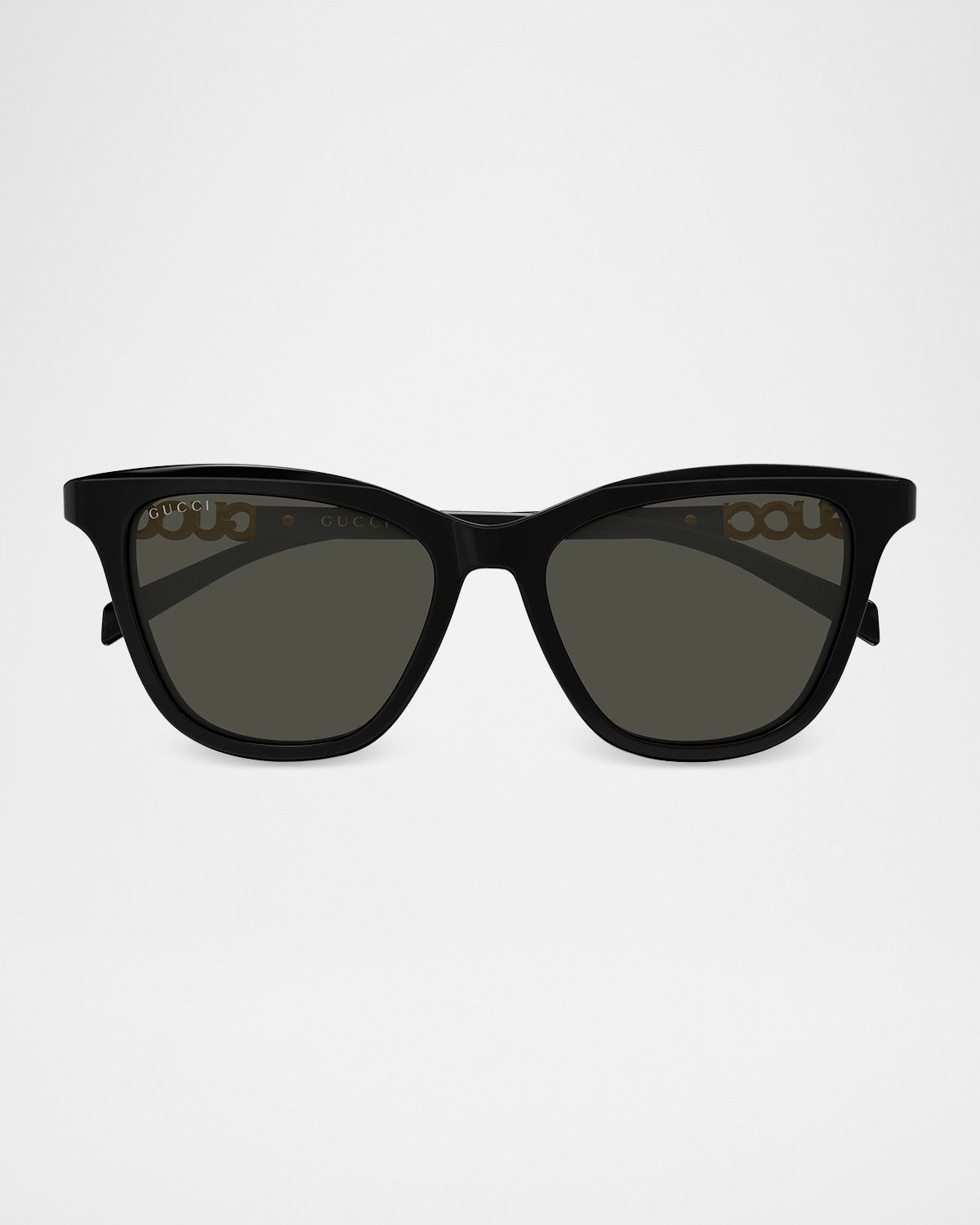 Logo Lettering 52mm Cat-Eye Sunglasses