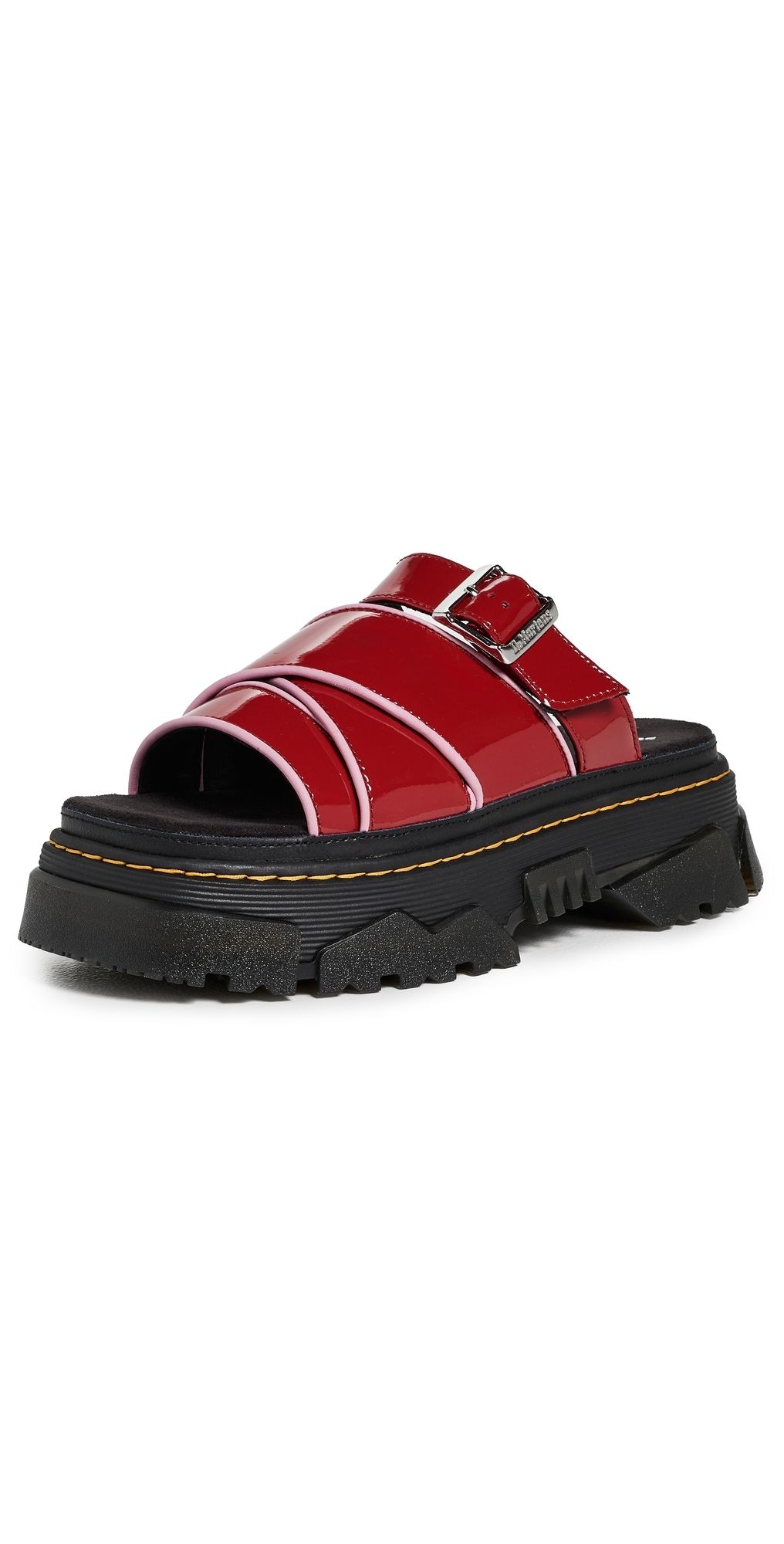 Dr. Martens Mattison Slides Scarlet Red 9