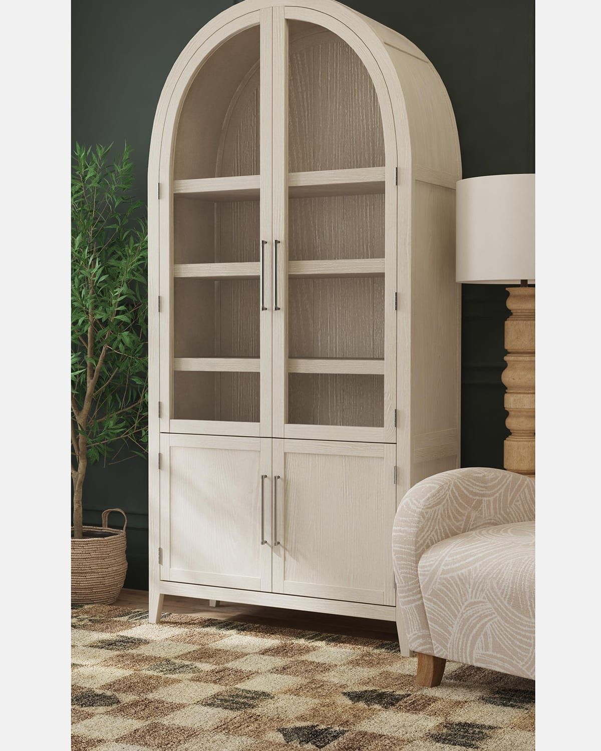 Fynn Oak Display Cabinet