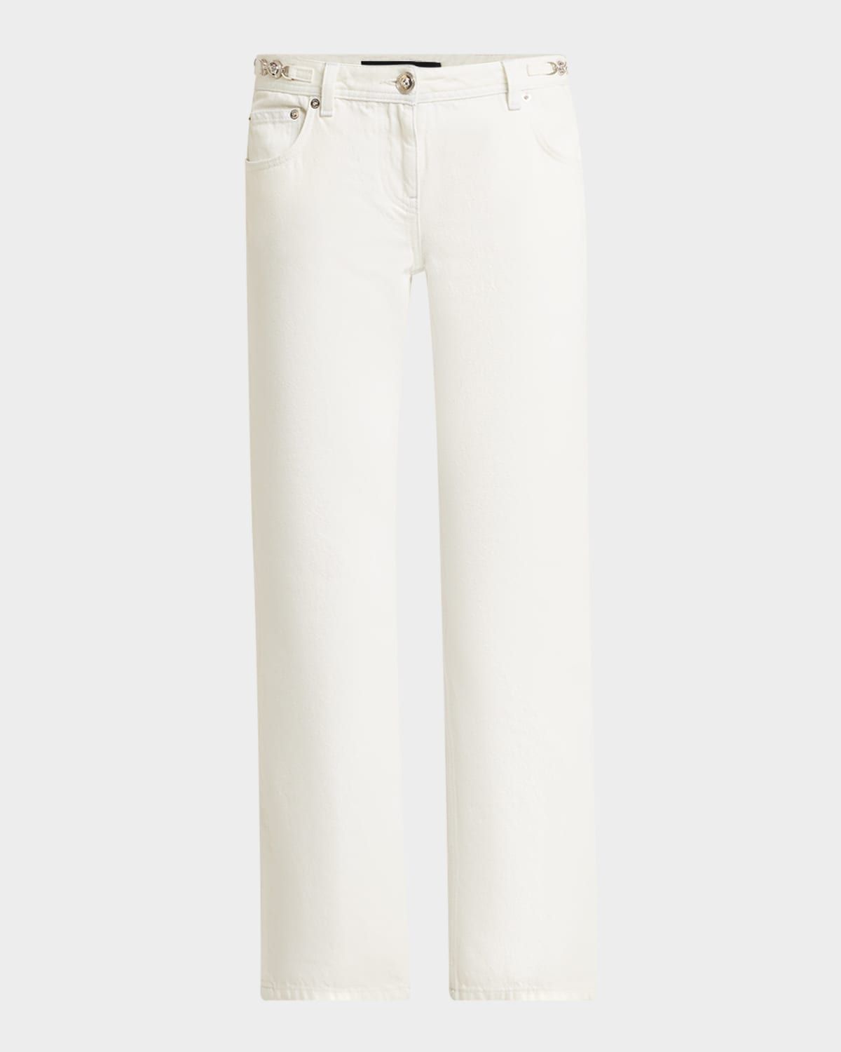 Regen Extreme Bleached Denim Kickflare Ankle Pants