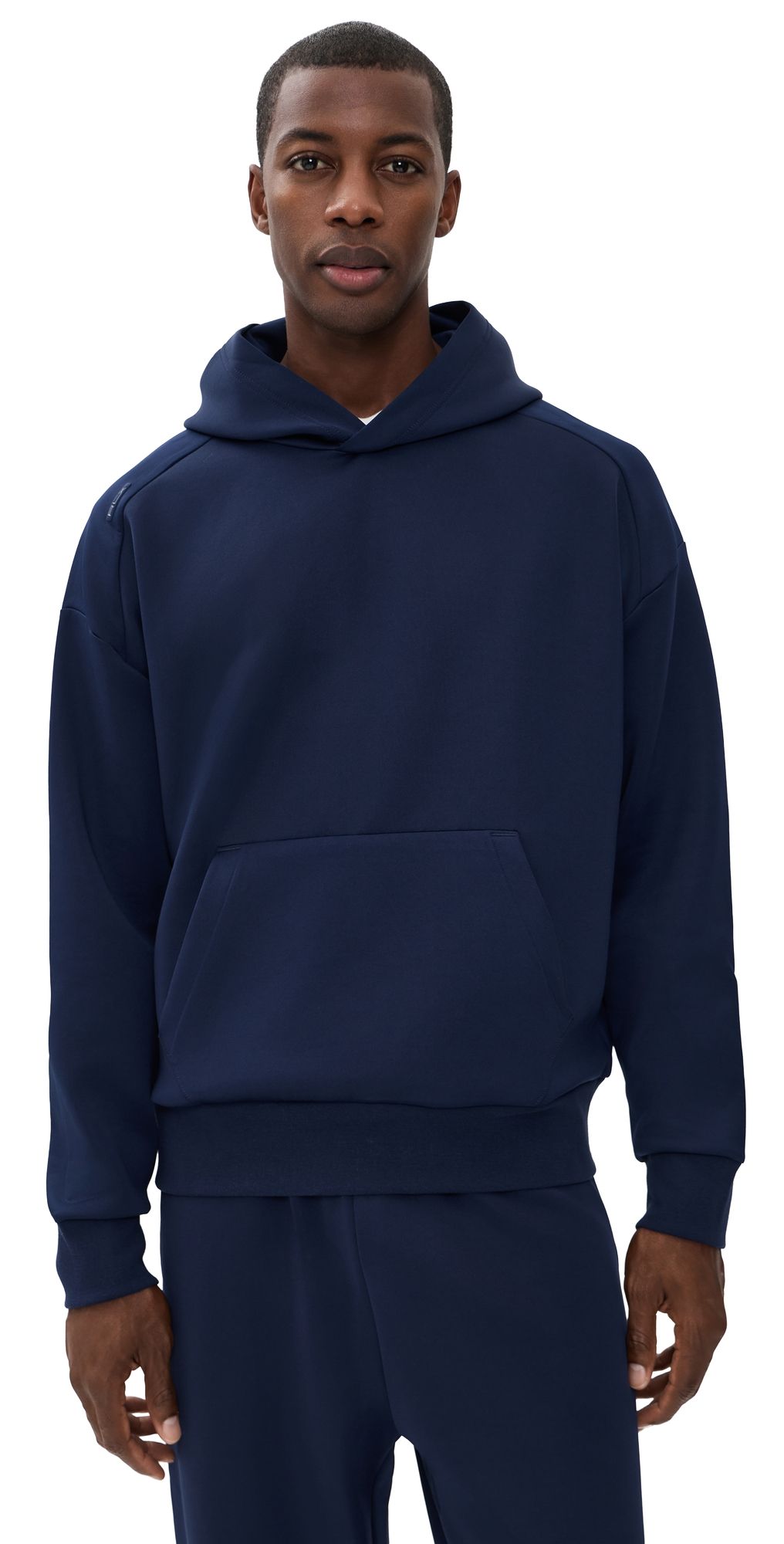 RLX Ralph Lauren Lounge Jersey Hoodie Refined Navy M