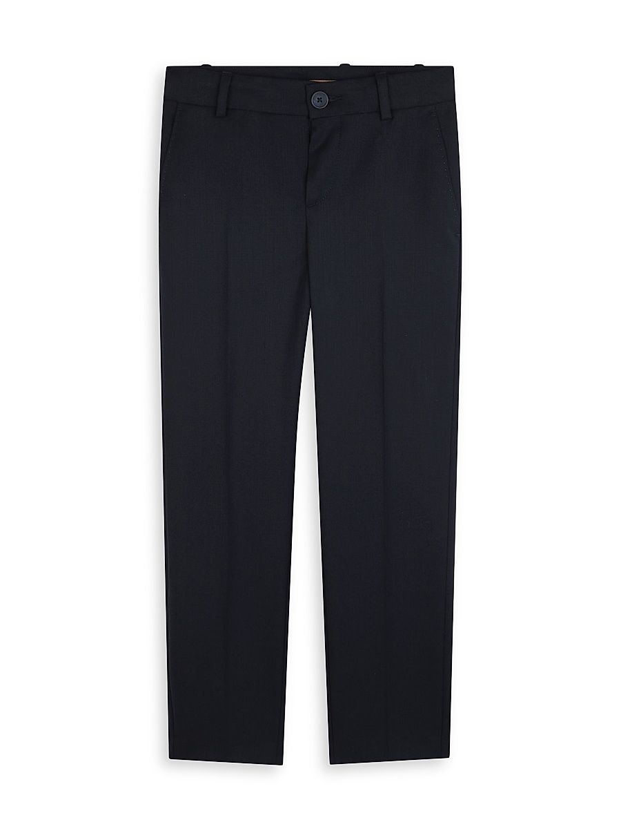 BOSS Boy's Little Boy's & Boy's Ceremony Slim-Fit Trousers - Electric Blue - Size 4