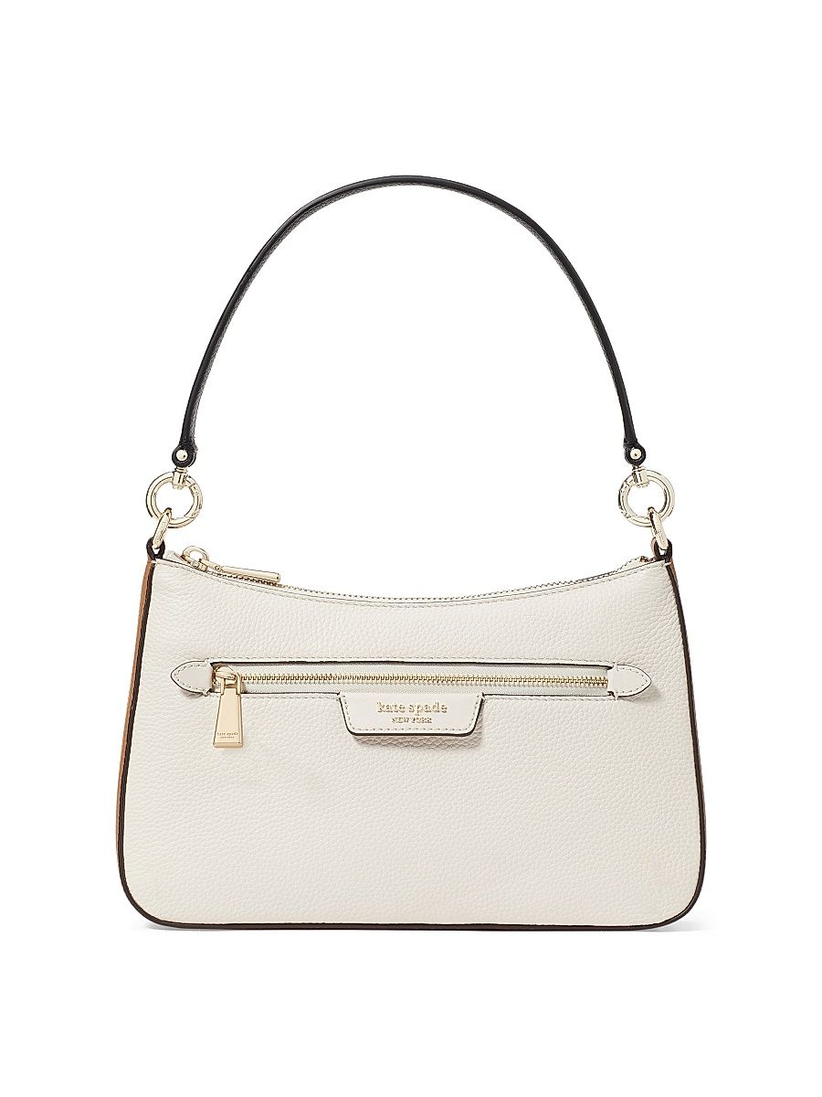 Women's Hudson Colorblocked Leather Convertible Crossbody Bag - Parchment