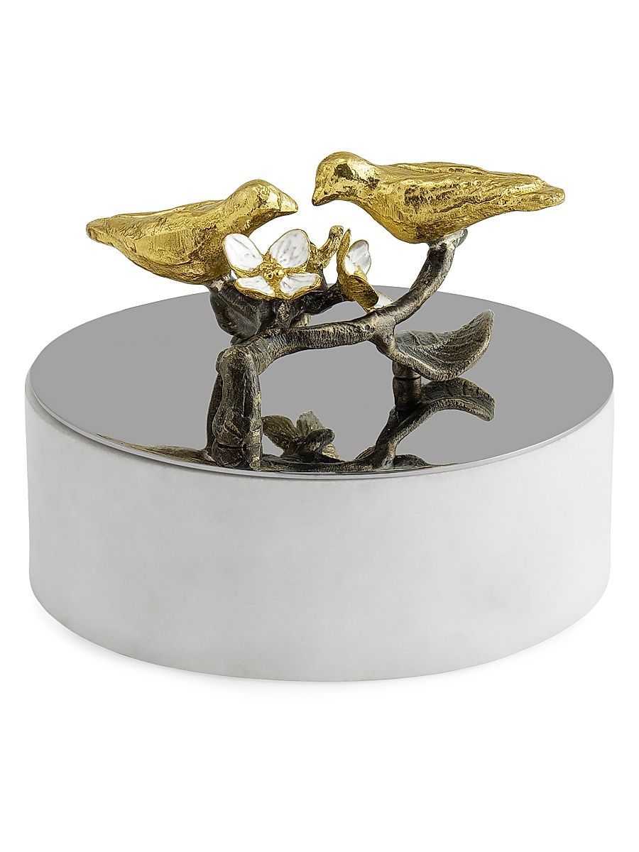 Lovebirds Trinket Box