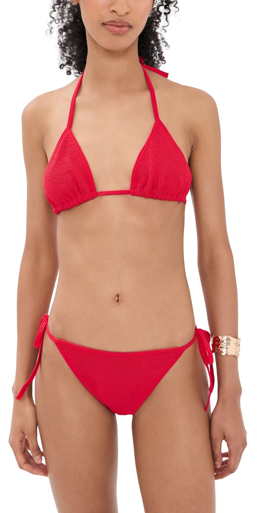 Hunza G String Bikini Red/Dtm One Size