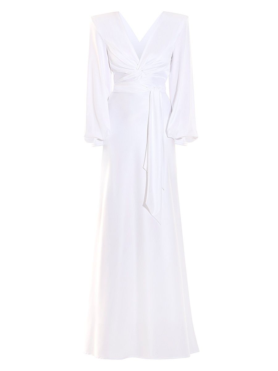 Women's The Fading Hour Gown - White - Size 14