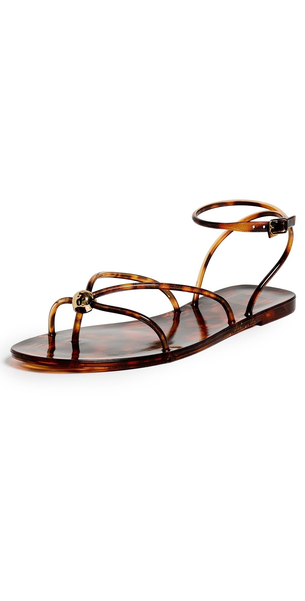 Dolce Vita Kenley Jelly Sandals Tortoise 8
