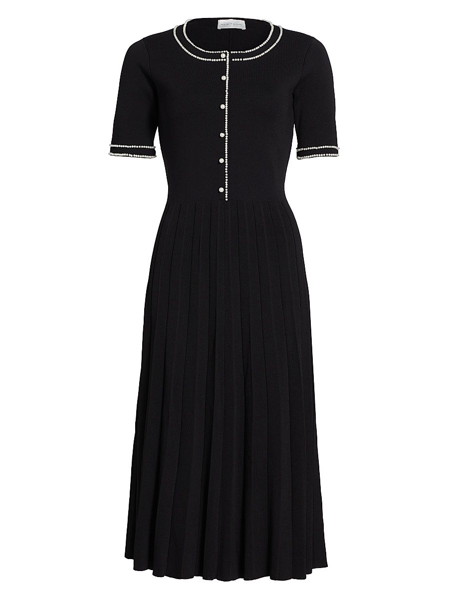 Women's Leona Knit Sweaterdress - Noir - Size Medium