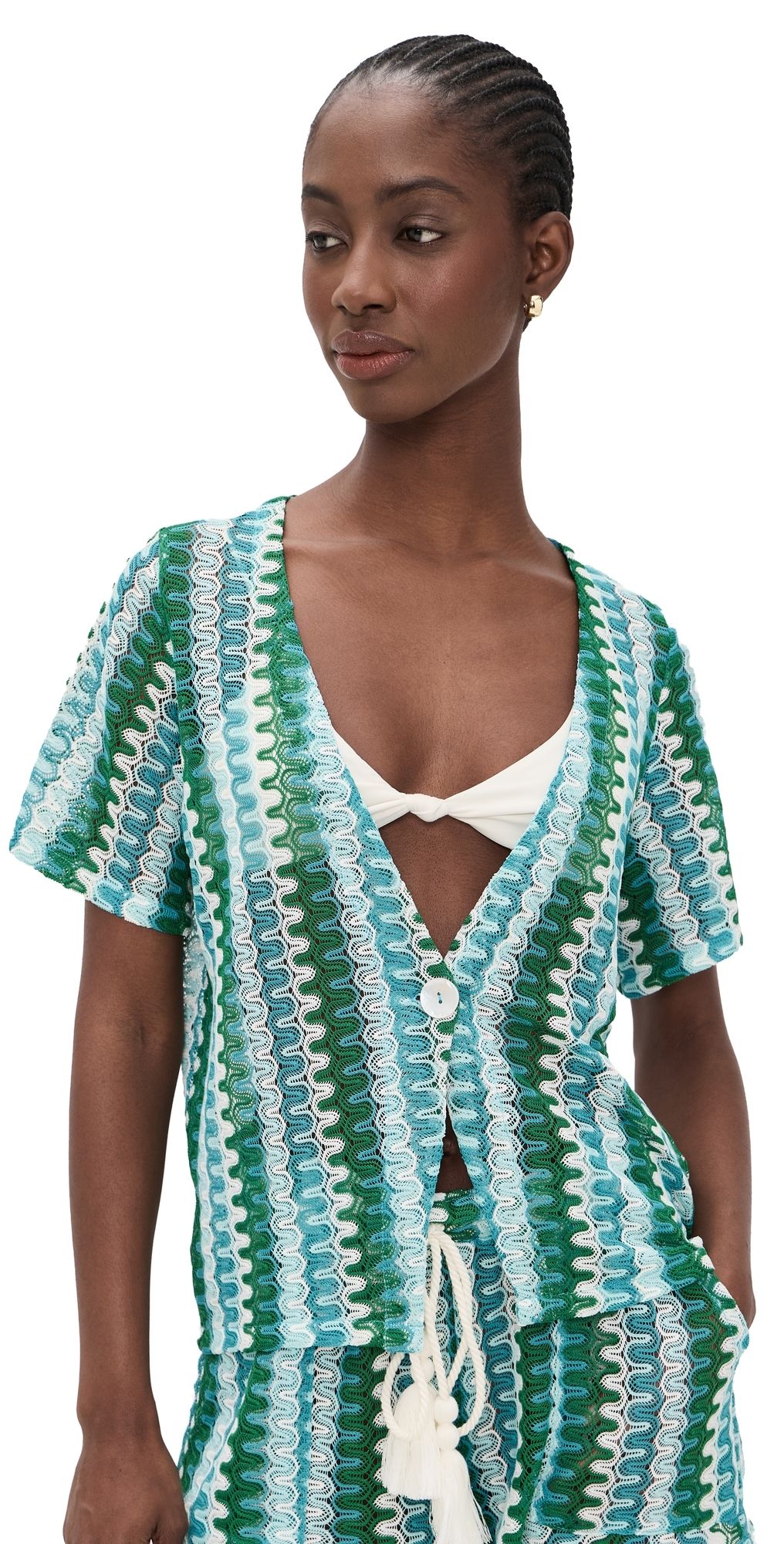 Palmacea Blanco Shirt Aura XS