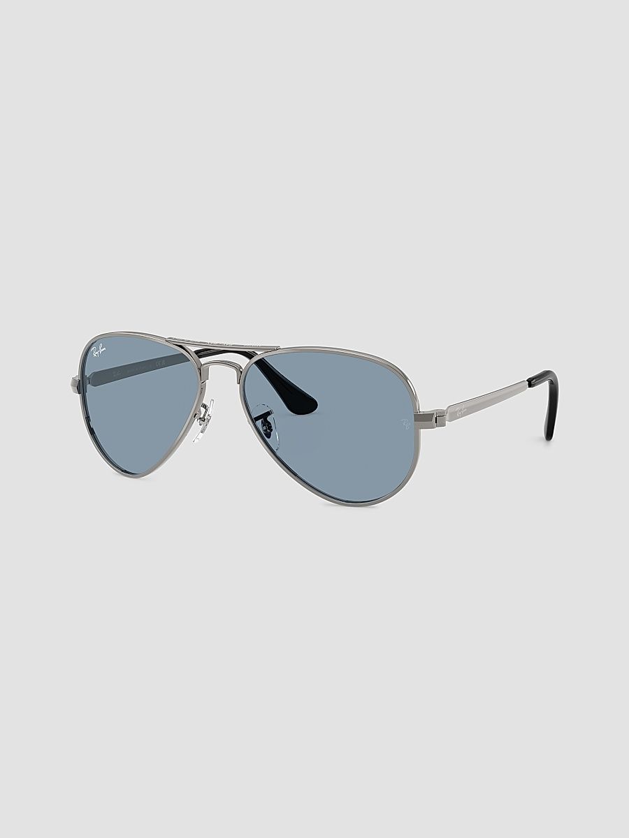 Men's RB3925 58MM Aviator Max Sunglasses - Silver Black