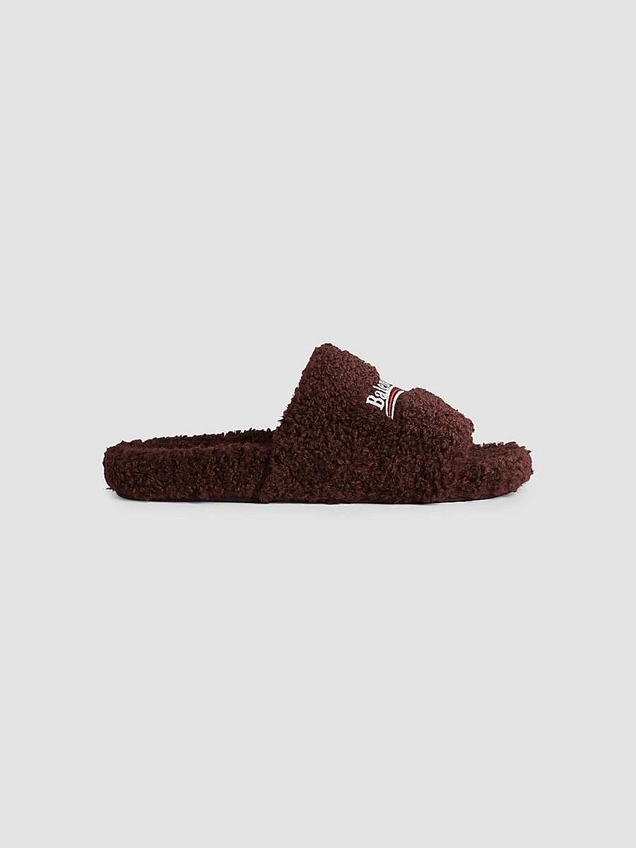 Balenciaga Women's Open Mules - Brown - Size 12