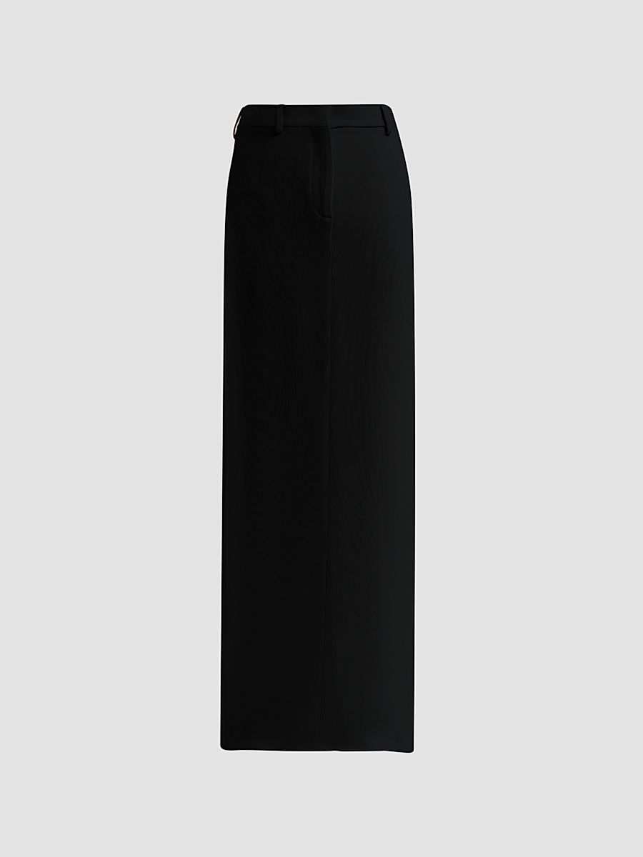 Fabiana Filippi Women's Cady A-Line Maxi Skirt - Nero - Size 2