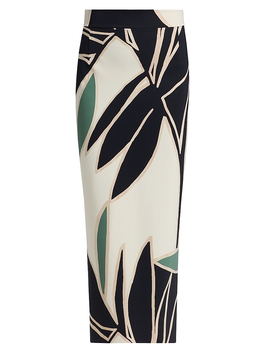 Women's Luminette Floral Pencil Midi-Skirt - Tula - Size 2