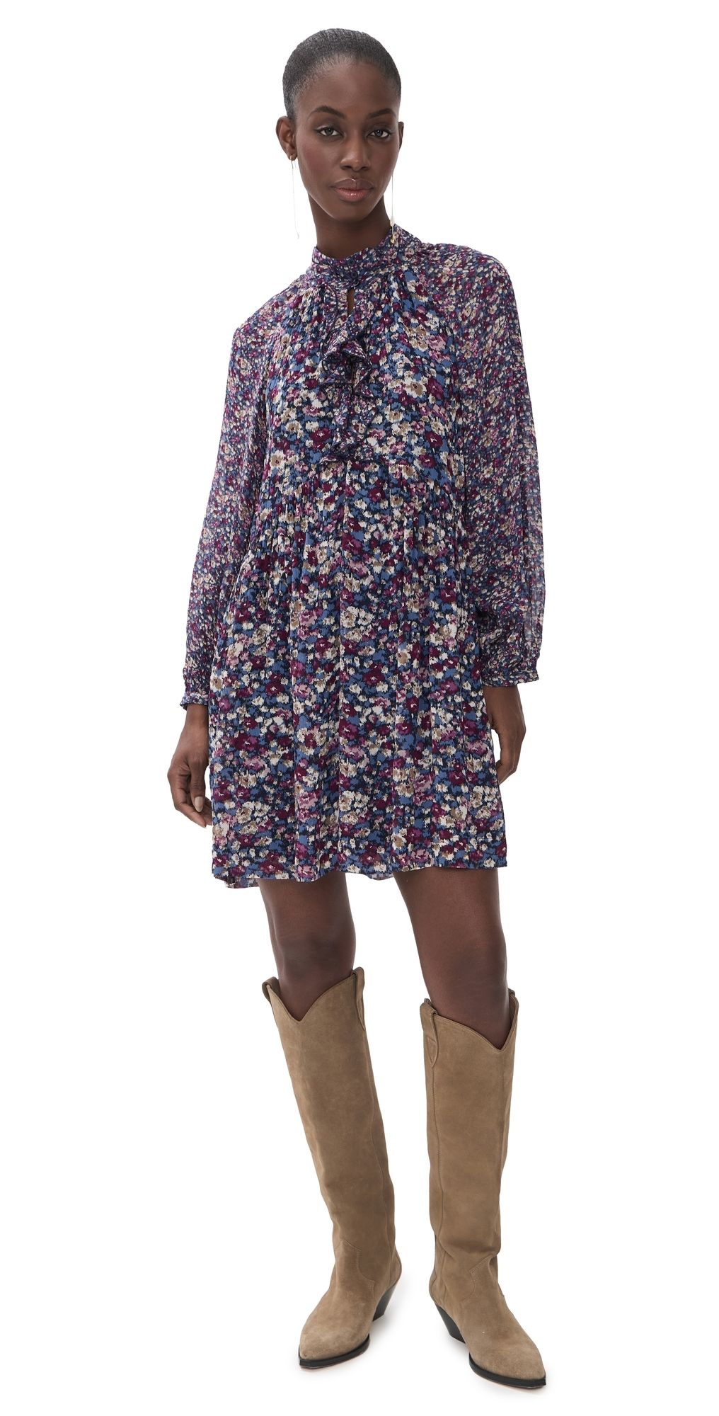ba & sh Kimia Dress Bleu 0