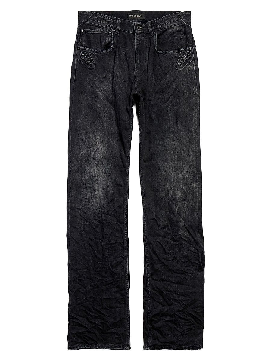 Women's City Straight Jeans - Black - Size 30