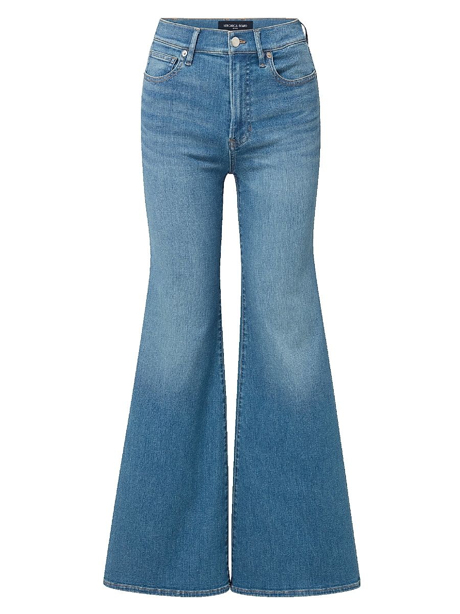 Women's Joplin High-Rise Wide Flare Jeans - Pool Party - Size 31