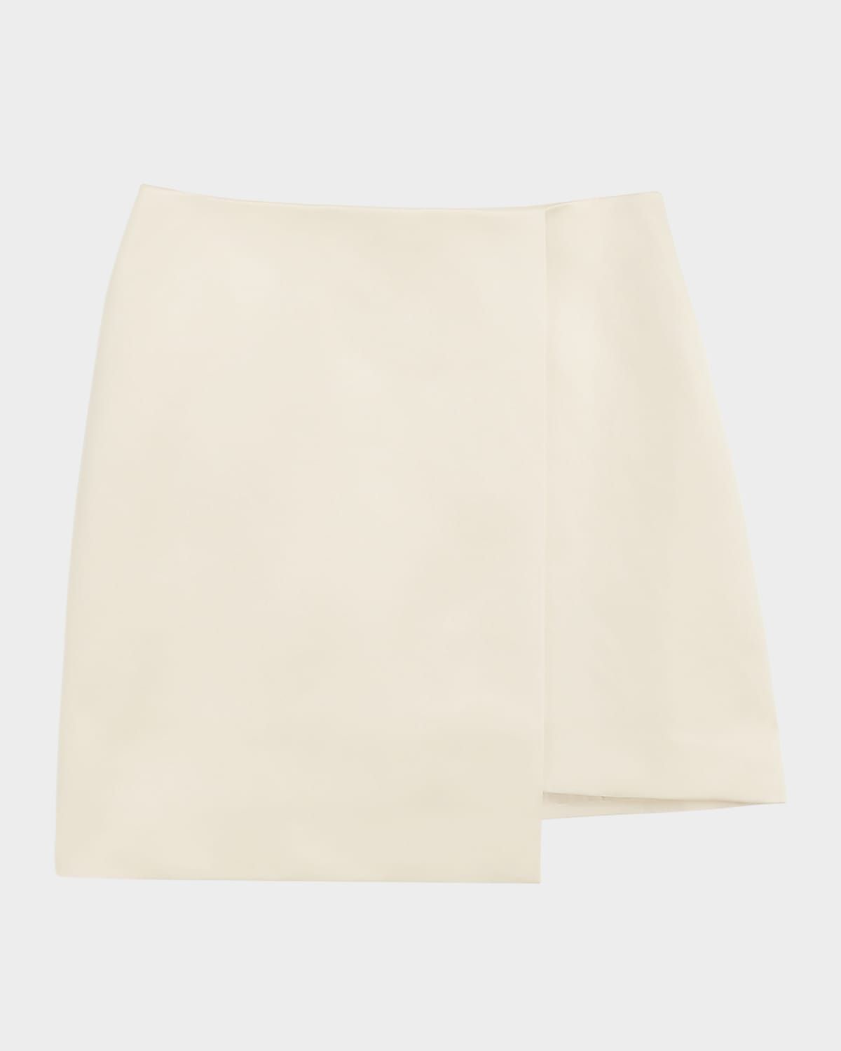 Raye Asymmetric A-Line Mini Skirt