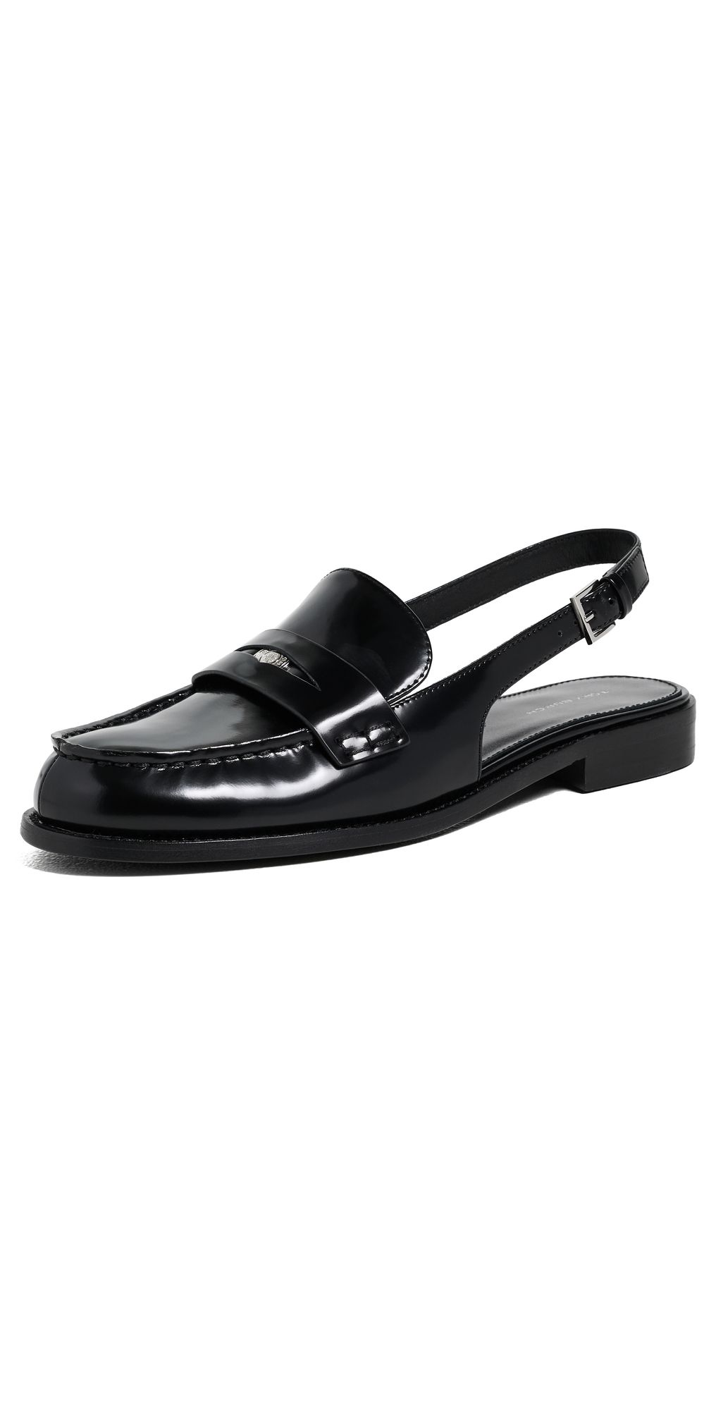 Tory Burch Classic Penny Slingback Loafers Perfect Black 10