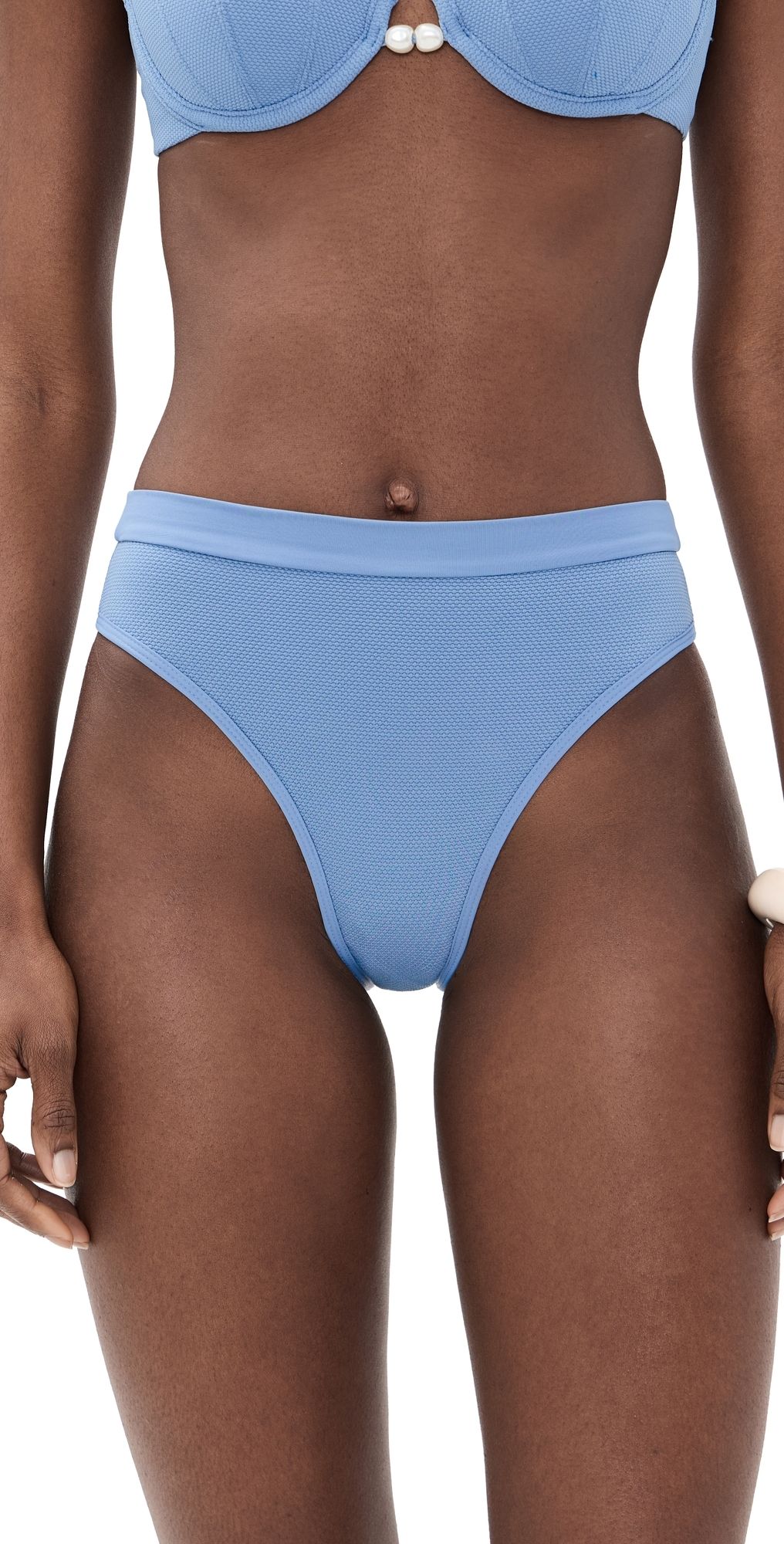 LSPACE Bitsy Frenchi Bottoms Chambray XS