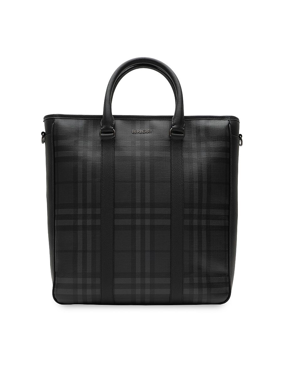 Men's ML Iron Check Tote - Iron