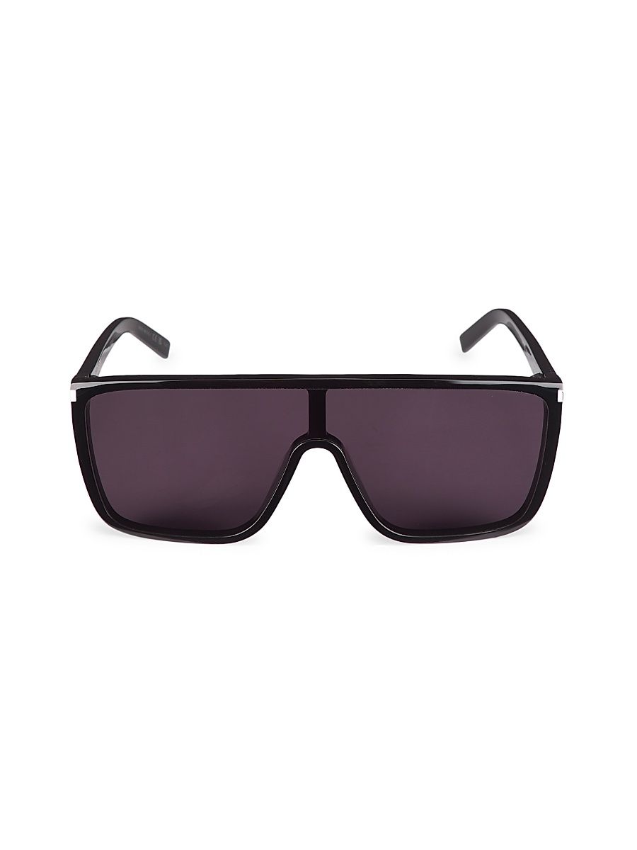 Women's 99MM Mask Sunglasses - Black