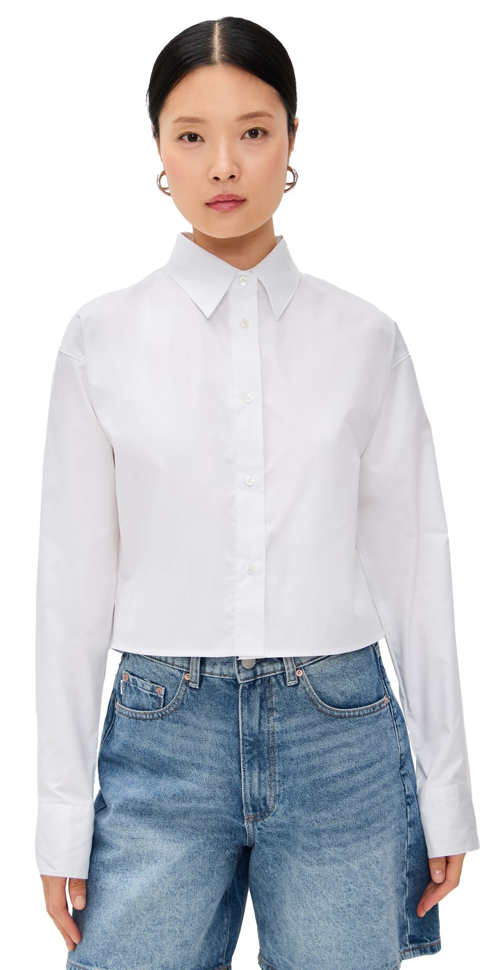 Sold Out NYC The Cropped Everything Shirt White L
