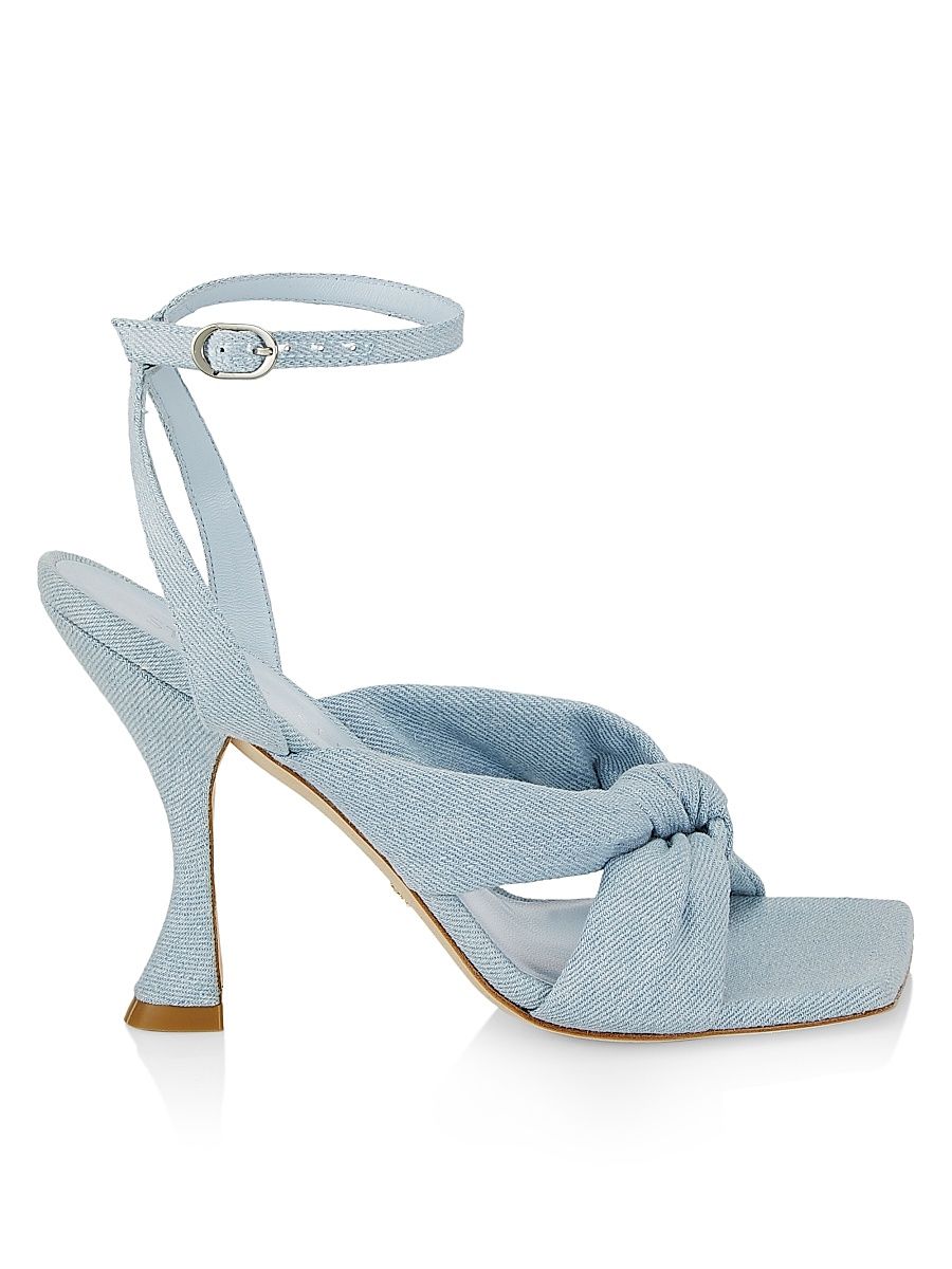 Women's Playa Ankle-Strap Denim Sandals - Light - Size 8