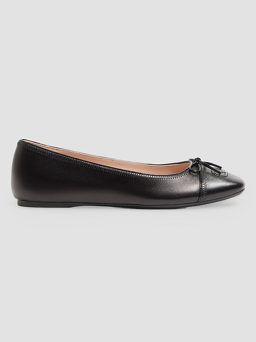 Women's VLogo Signature in Nappa 05MM Ballerinas - Black - Size 11.5
