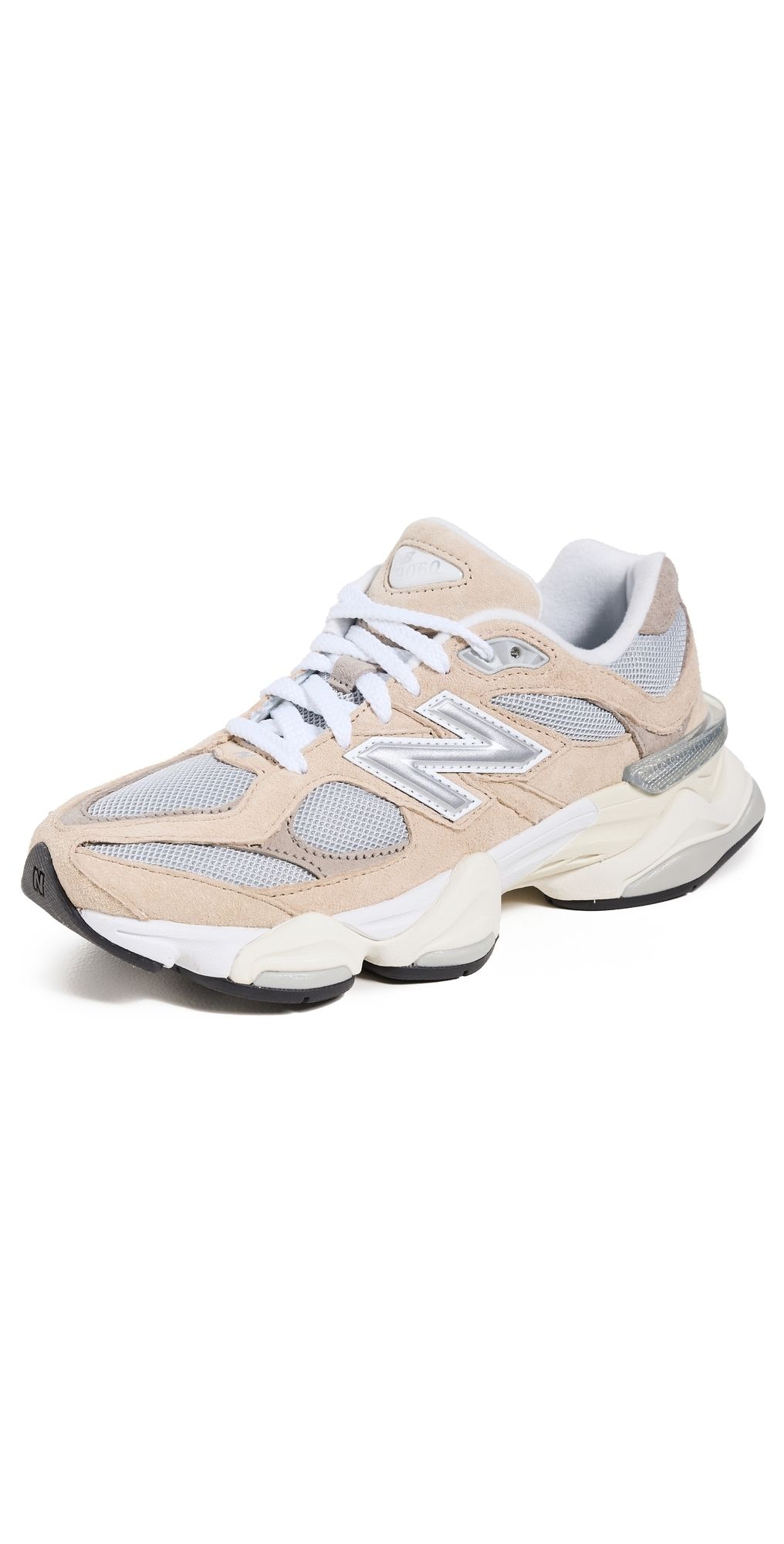 New Balance 9060 Unisex Sneakers Beige Grey M 6/ W 7.5