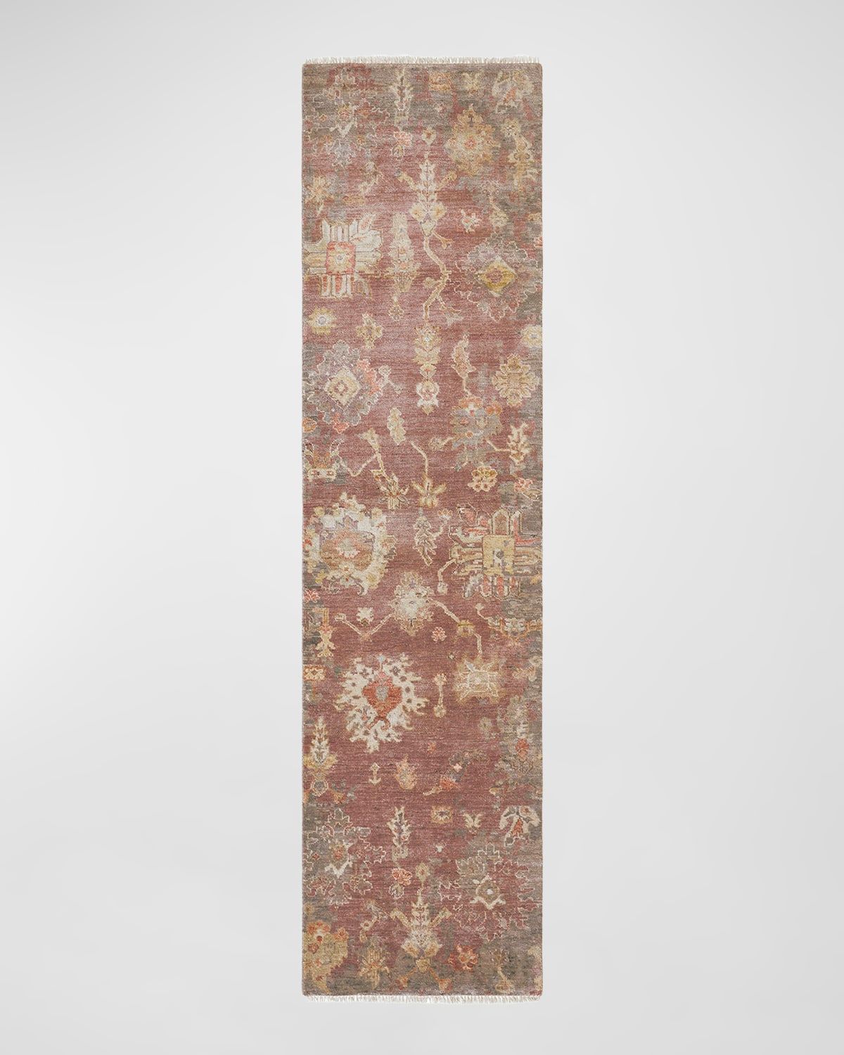 Lennox Hand-Knotted Runner, 3 & apos; x 10 & apos;