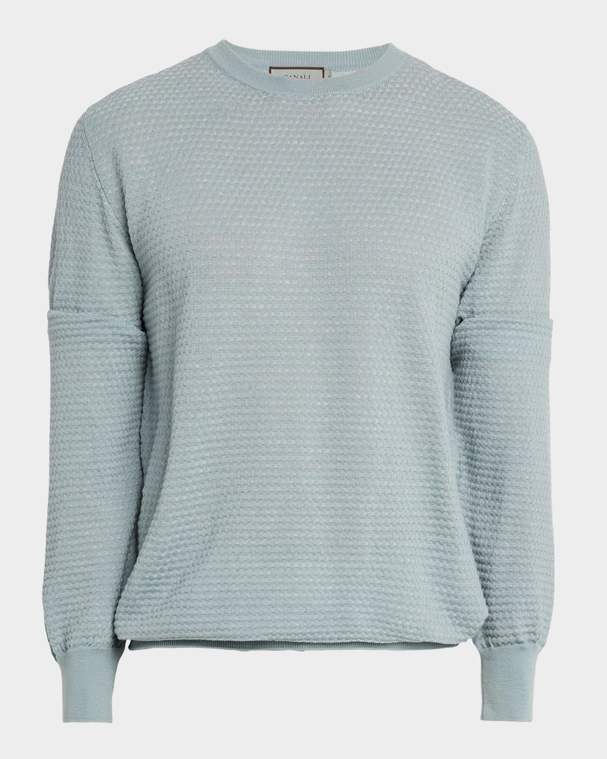 Men & apos;s Brianza Geometric Wool Jacquard Crewneck Sweater