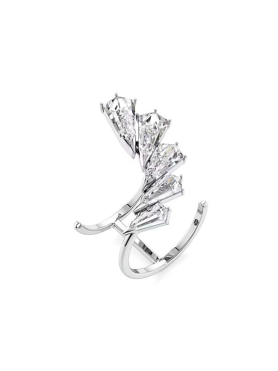 Women's Phoenix Burst 18K White Gold & 3.40 TCW Lab-Grown Diamond Ring - White Gold - Size 6