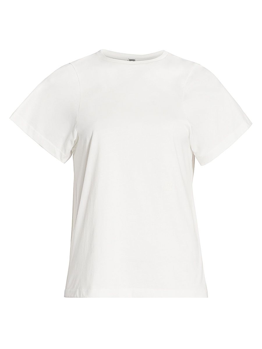 Women's Curved Seam T-Shirt - Off White - Size XS