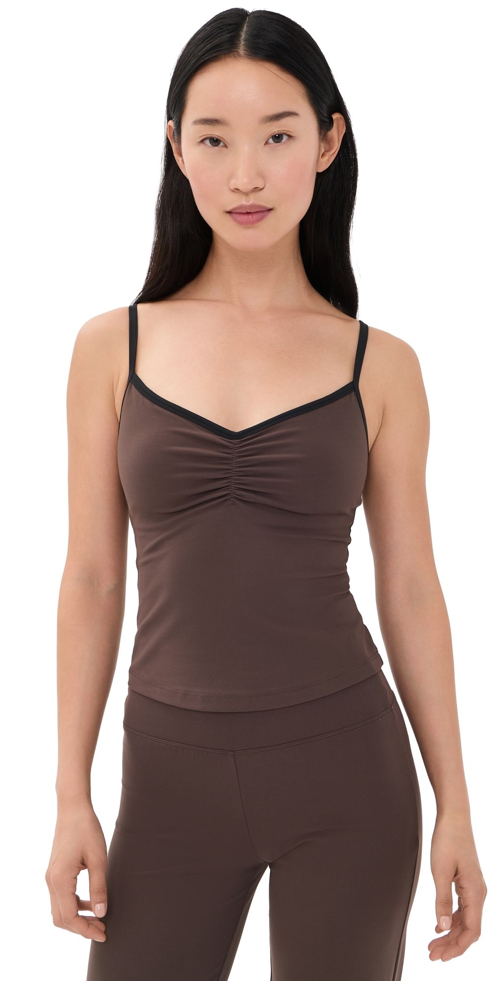 Year of Ours Studio Baby Tank Dark Oak/Black XS