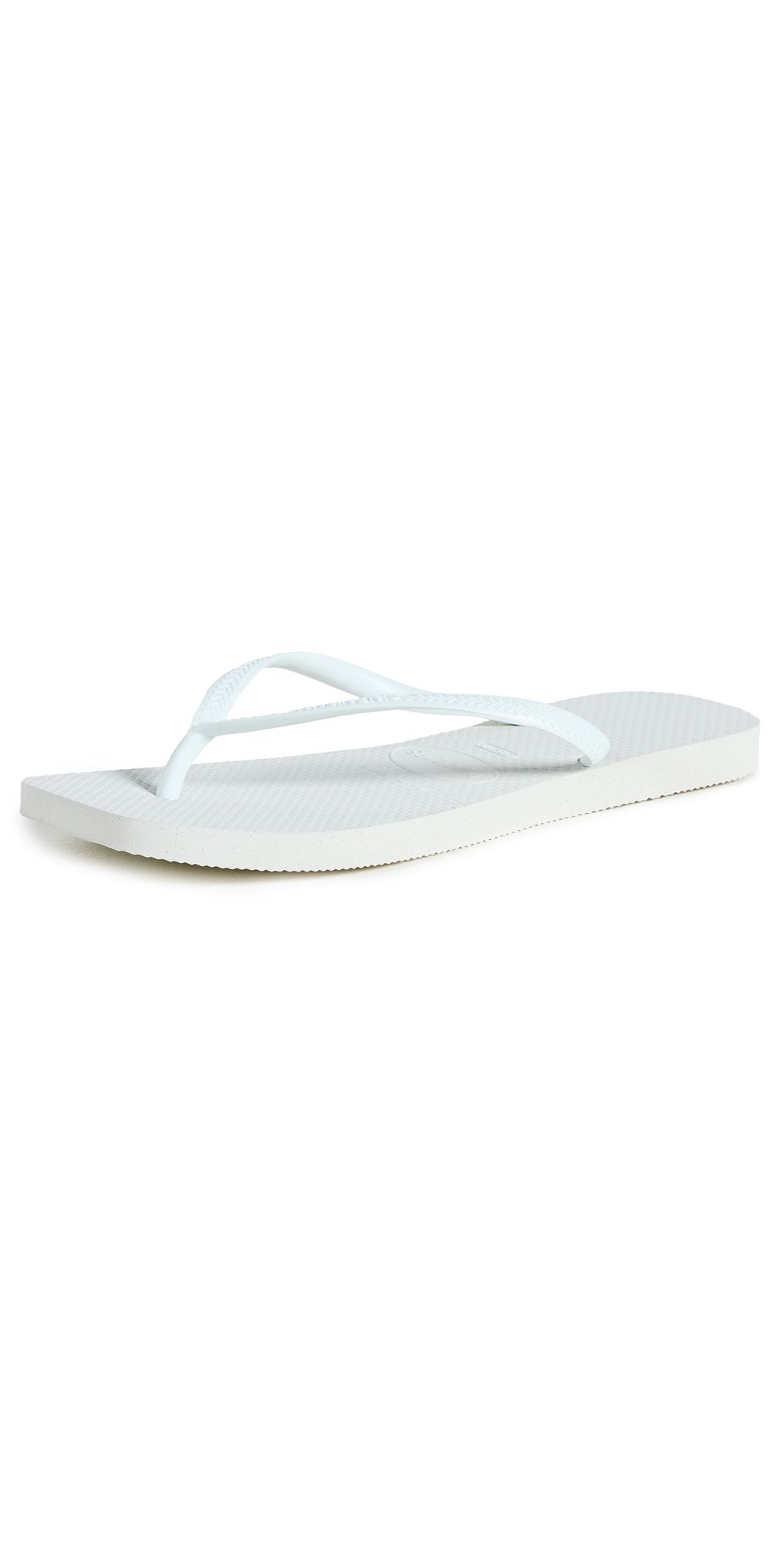 Havaianas Slim Square Flip Flops White 11/12