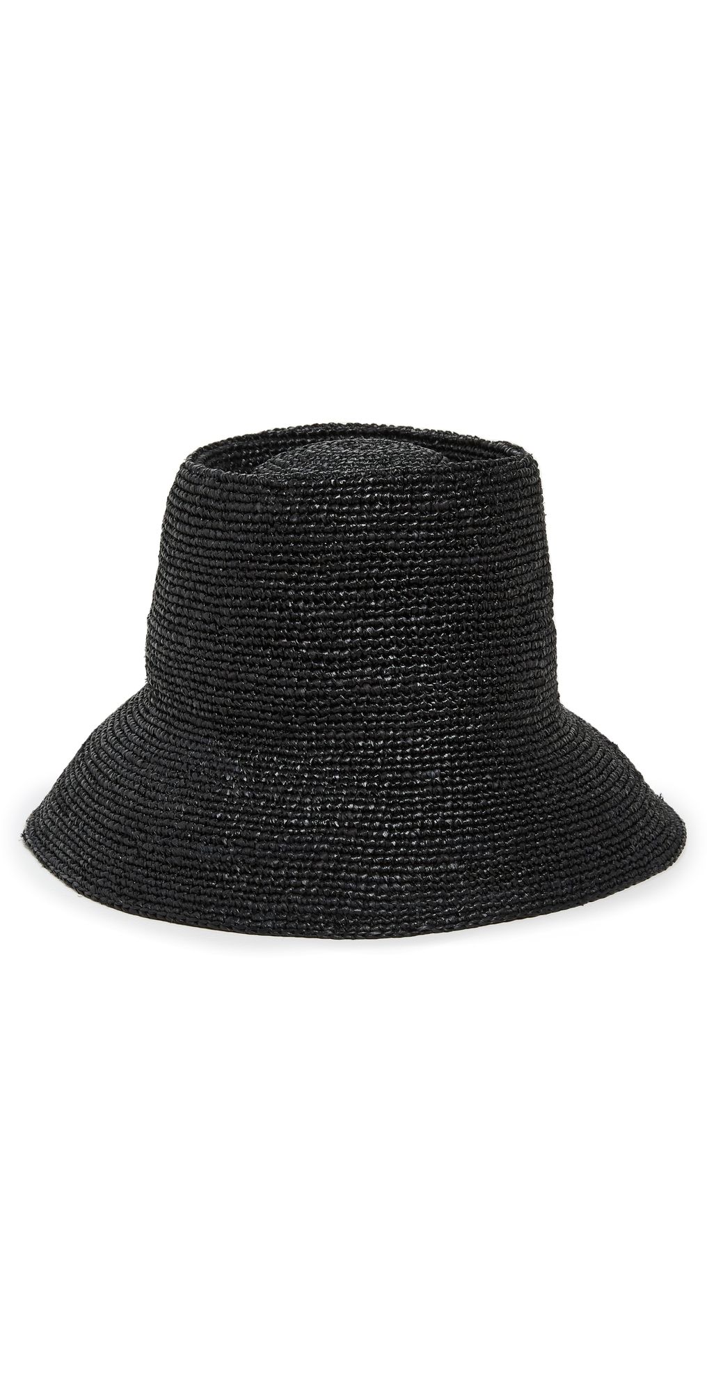 Janessa Leone Felix Straw Hat Black S