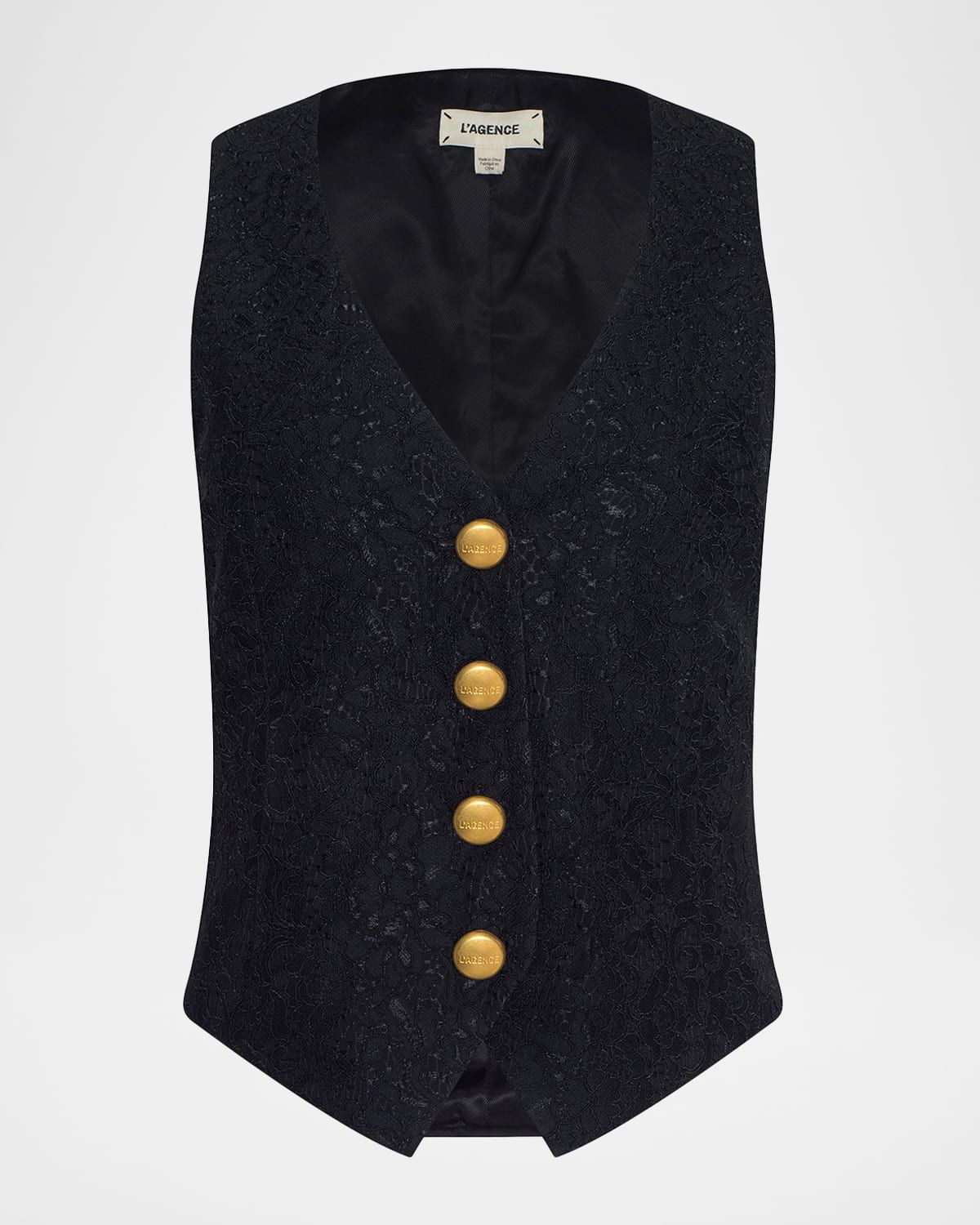 Kino Bonded Lace Vest