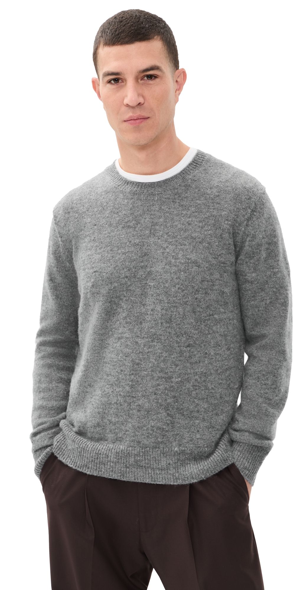 RAILS Laurent Wool Cashmere Sweater Charcoal XXL