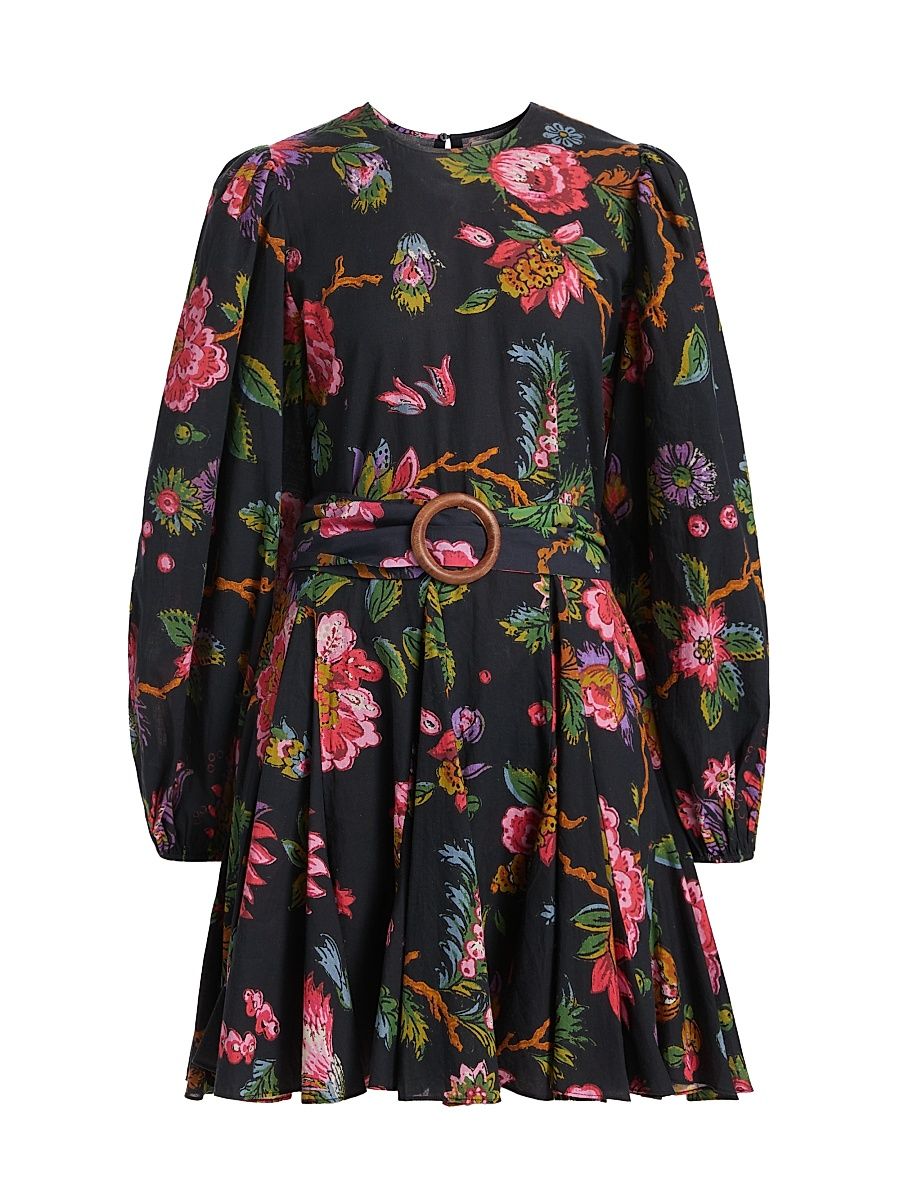 Women's Ink Fleur Grande Jenny Dress - Ink Fleurgrande - Size Medium