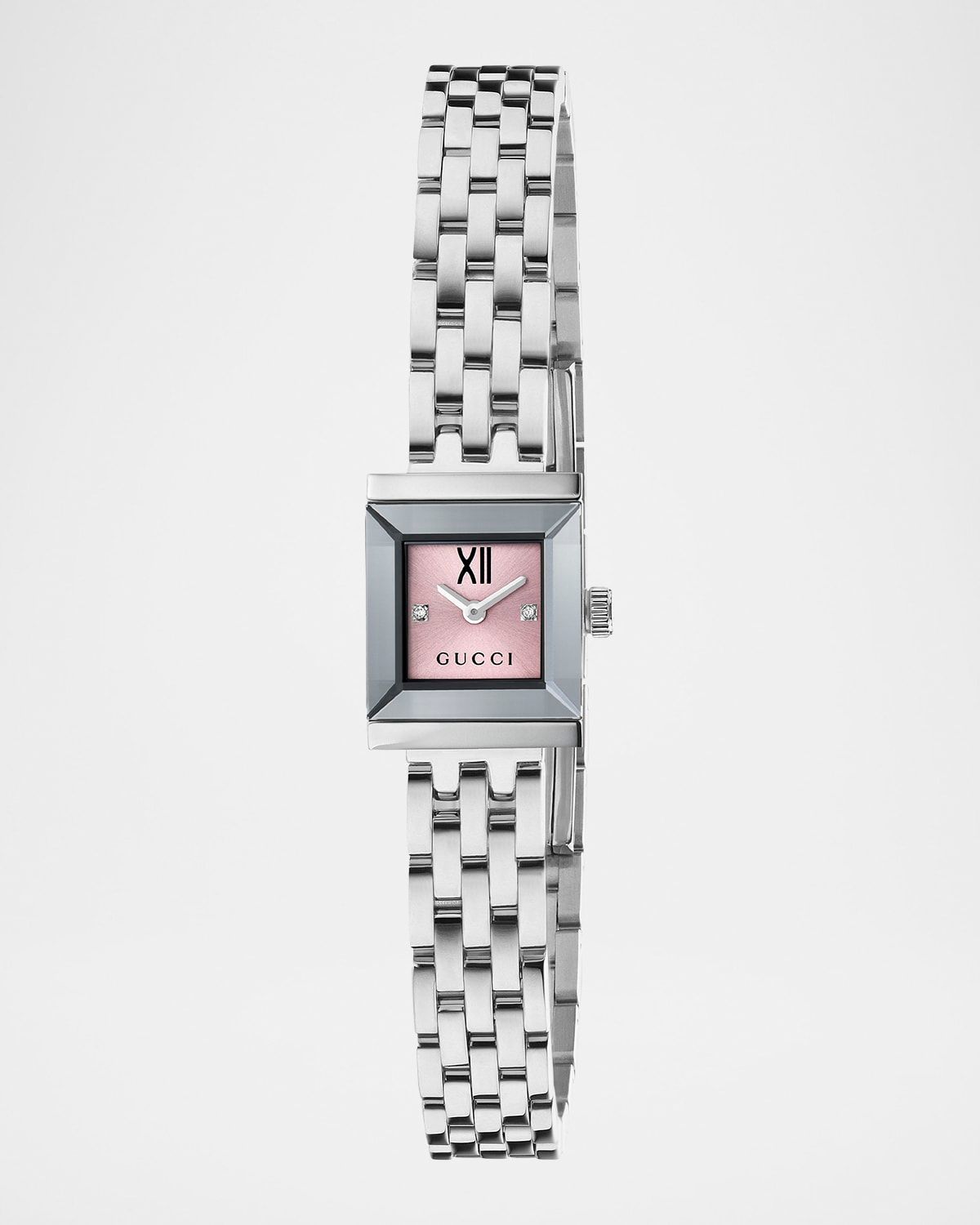 14x18mm G-Frame Small Square Watch with Bracelet Strap