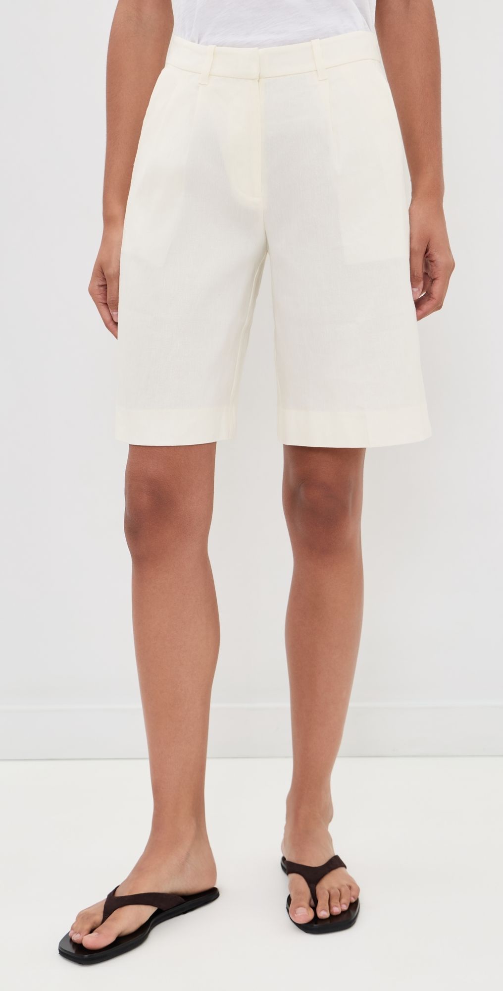 Joe's Jeans The Brody Bermuda Shorts Ecru 6