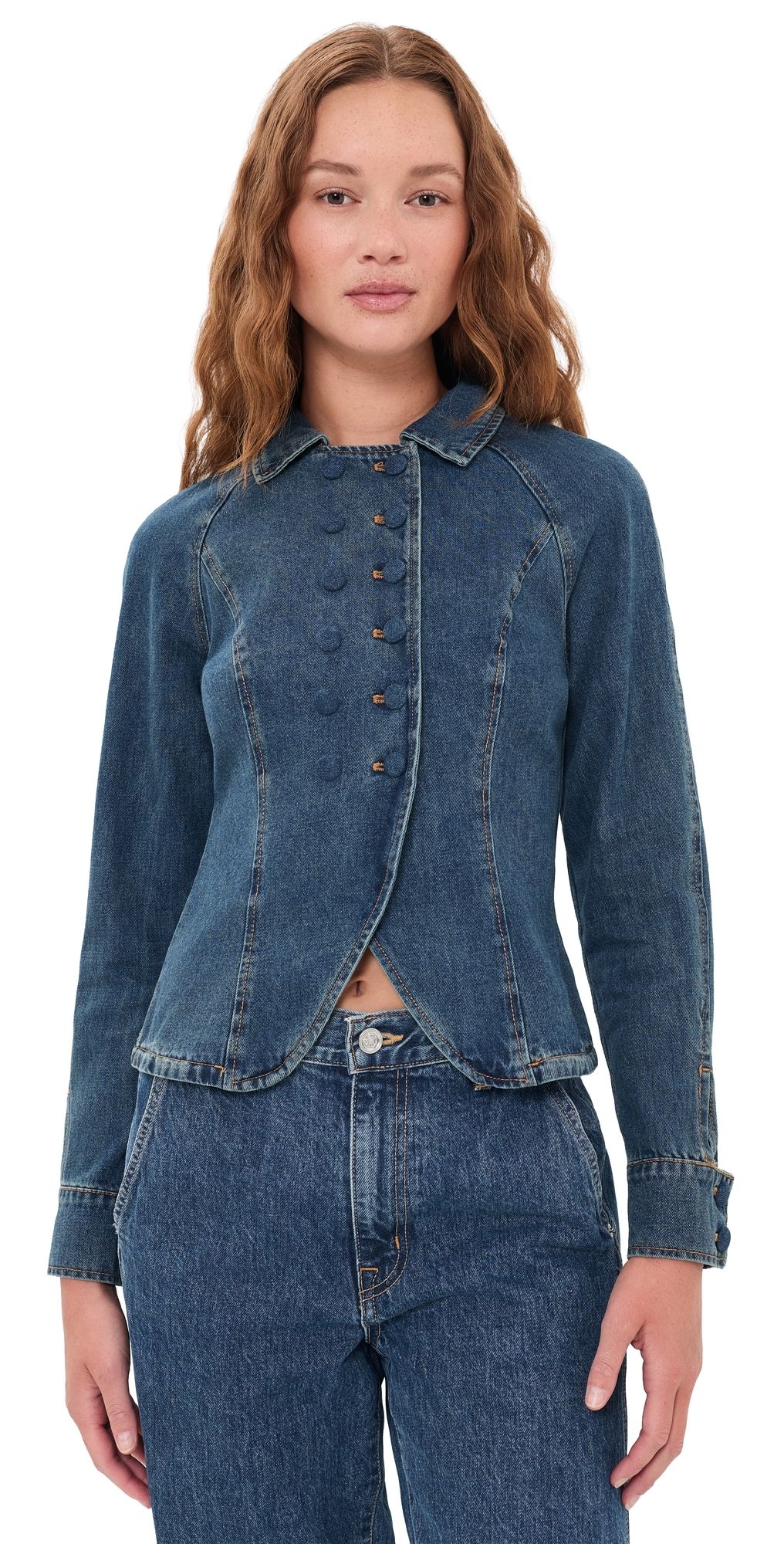 Lioness Form Jacket Mid Blue XXL