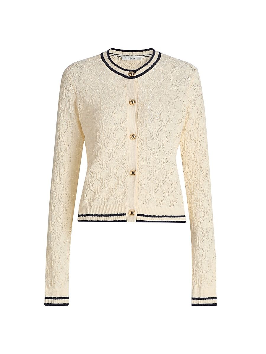 Women's The Rookie Cardigan - Cream Multi - Size Large